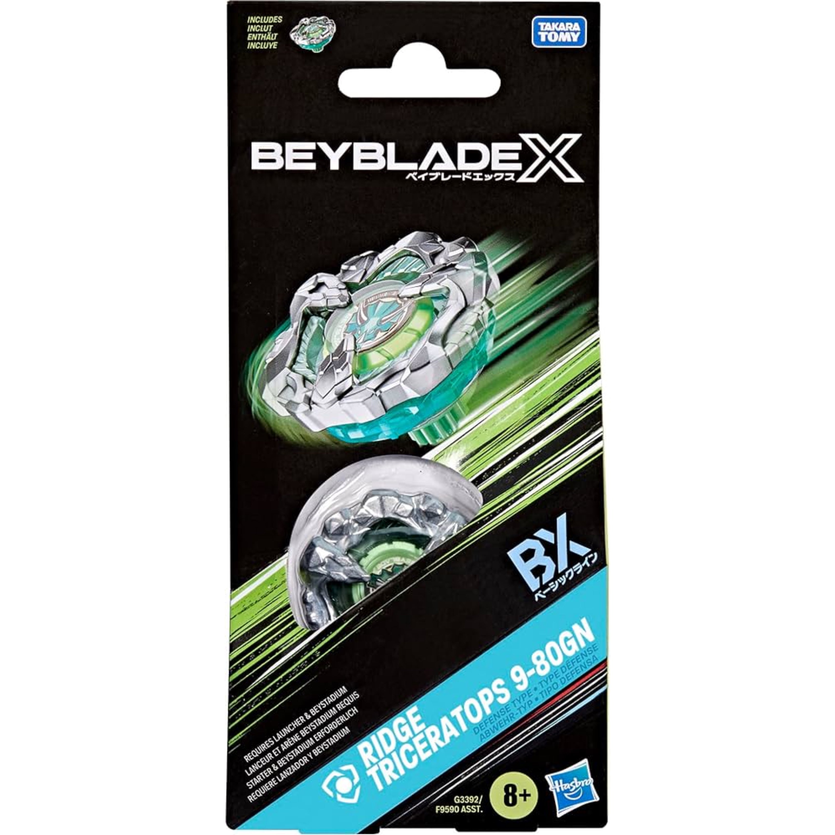 BEYBLADE-X - Ridge Triceratops 9-80GN
