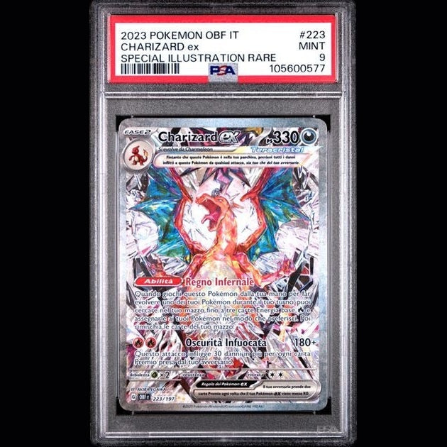 Charizard ex (OBF 223) PSA 9 - 105600577