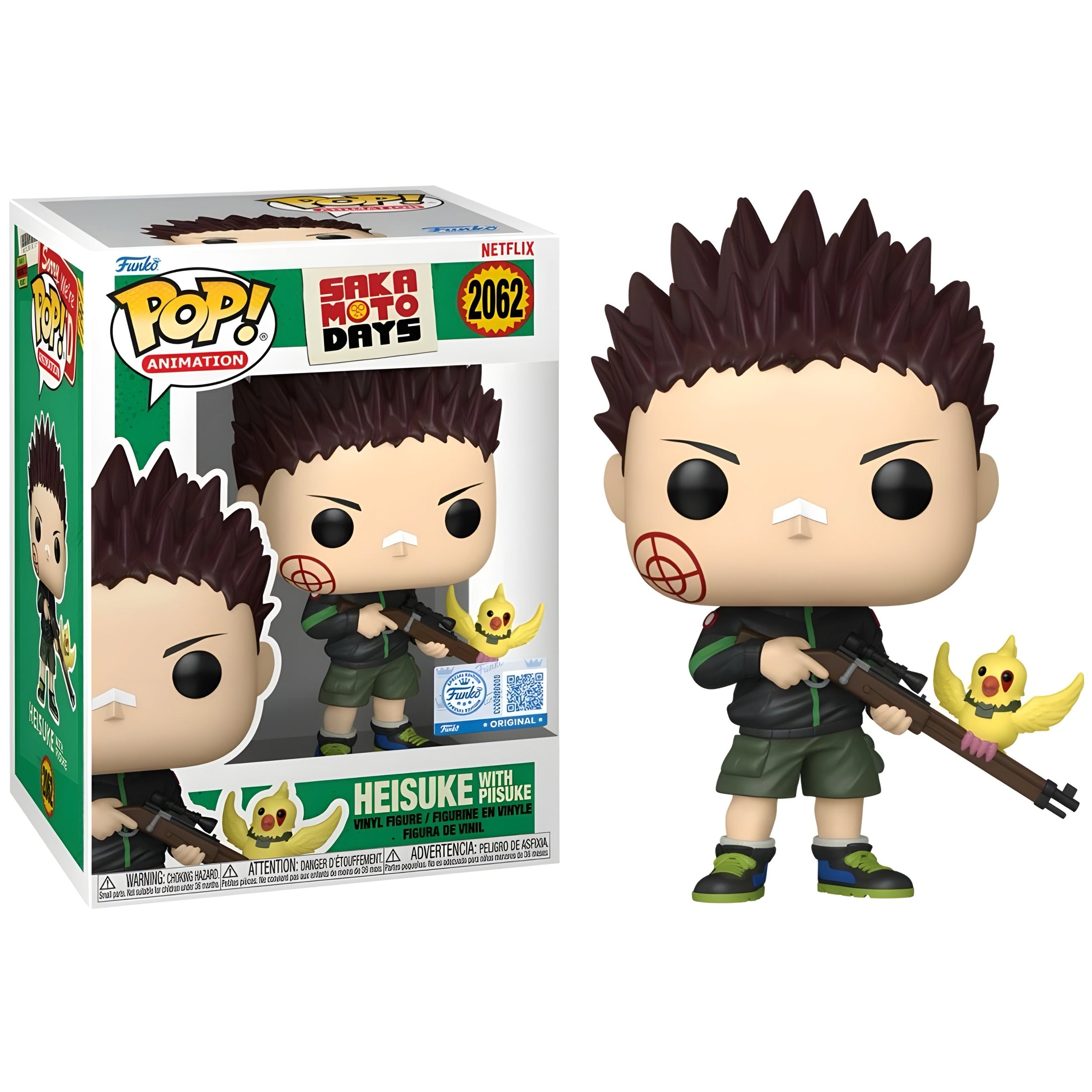 Funko POP! Animation: Sakamoto Days - Heisuke With Piisuke SP (2062)