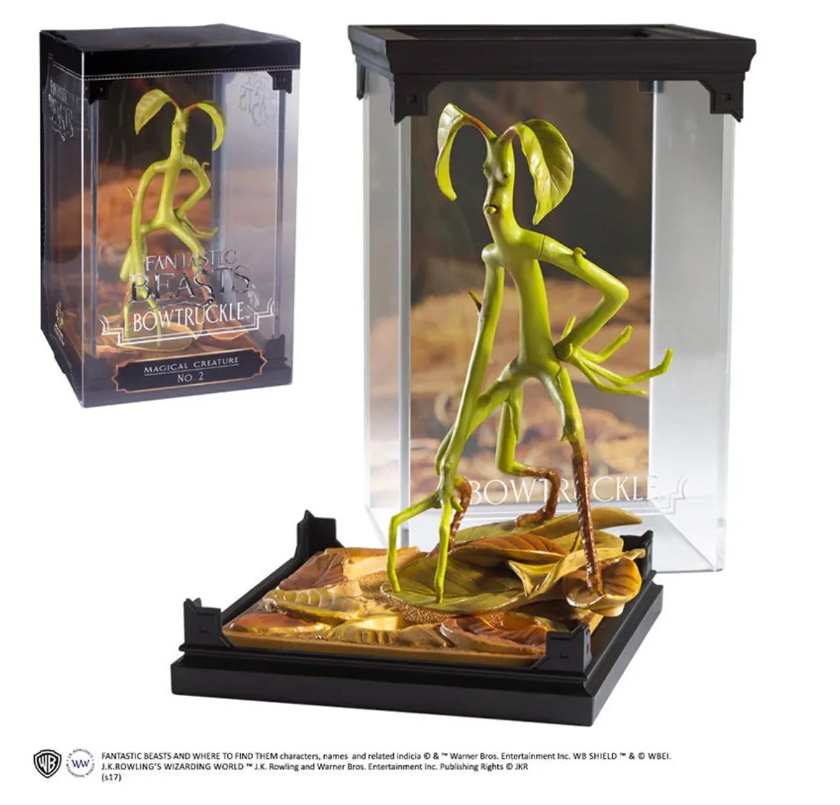 ANIMALI FANTASTICI MAGICAL CREATURES - BOWTRUCKLE FIGURE