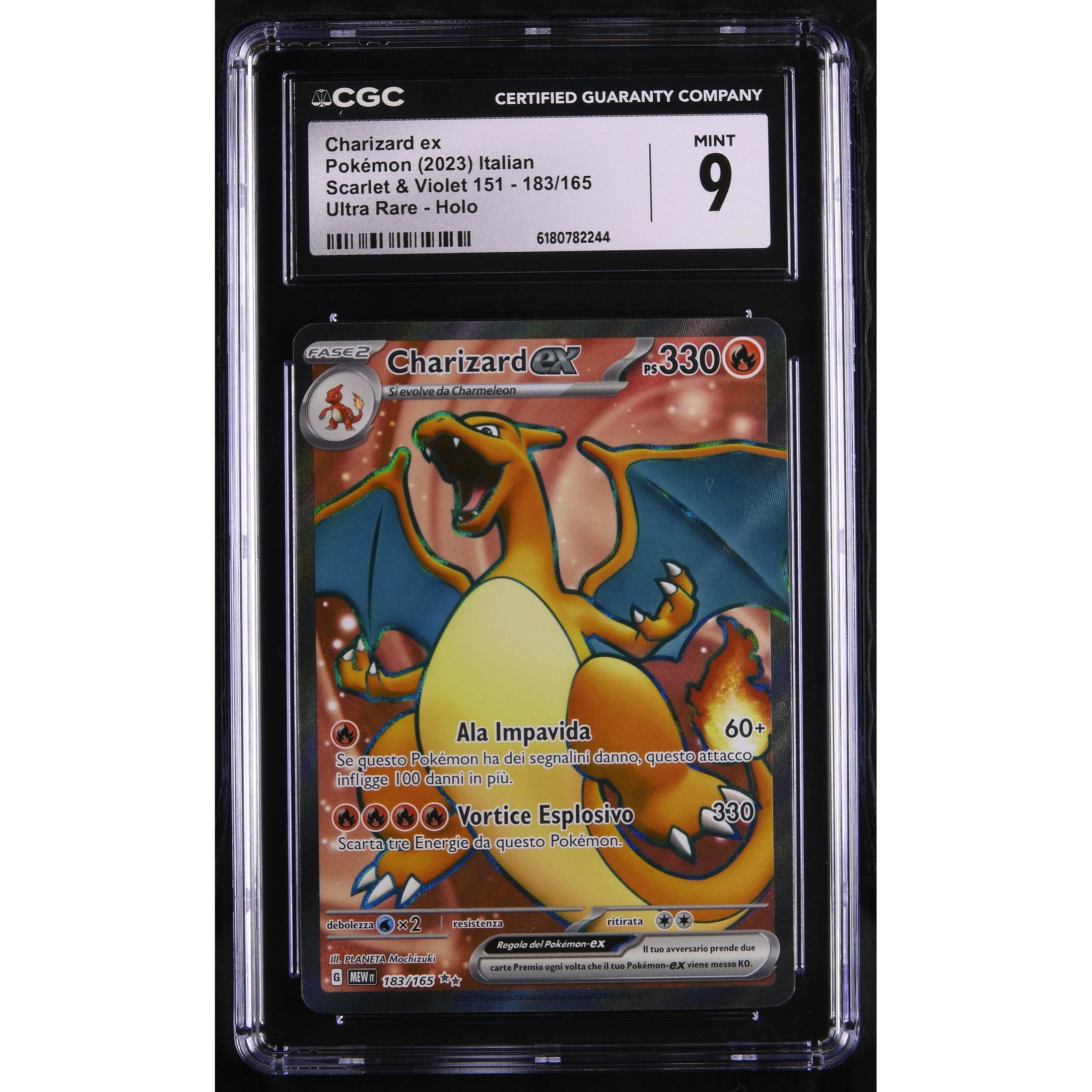 Charizard ex (MEW 183) - CGC 9