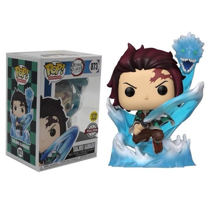 Funko Pop! Animation Demon Slayer - Kamado Tanjiro With Dragon Special Glow 873