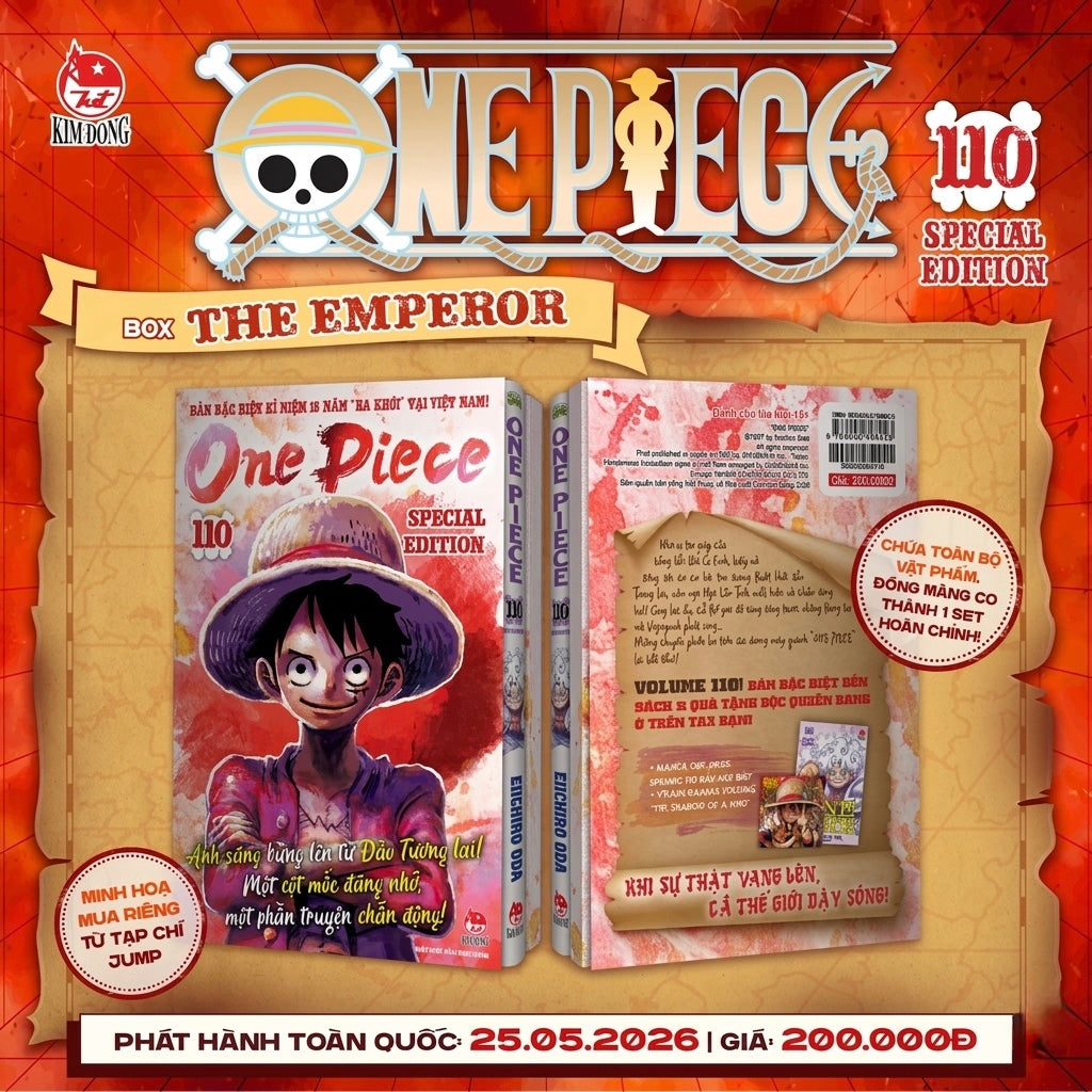 “”PRE-ORDER”” One Piece 110 Special Edition (VNM)