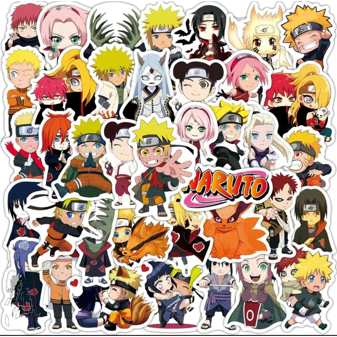 Sticker Pack Anime - Naruto (10, 15 o 20 sticker)