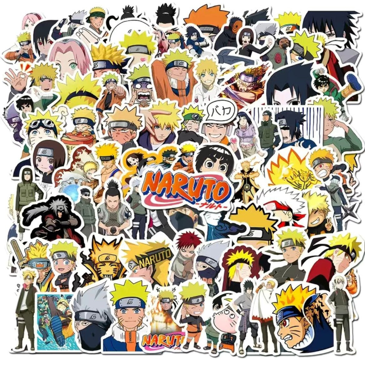 Sticker Pack Anime - Naruto (10, 15 o 20 sticker)