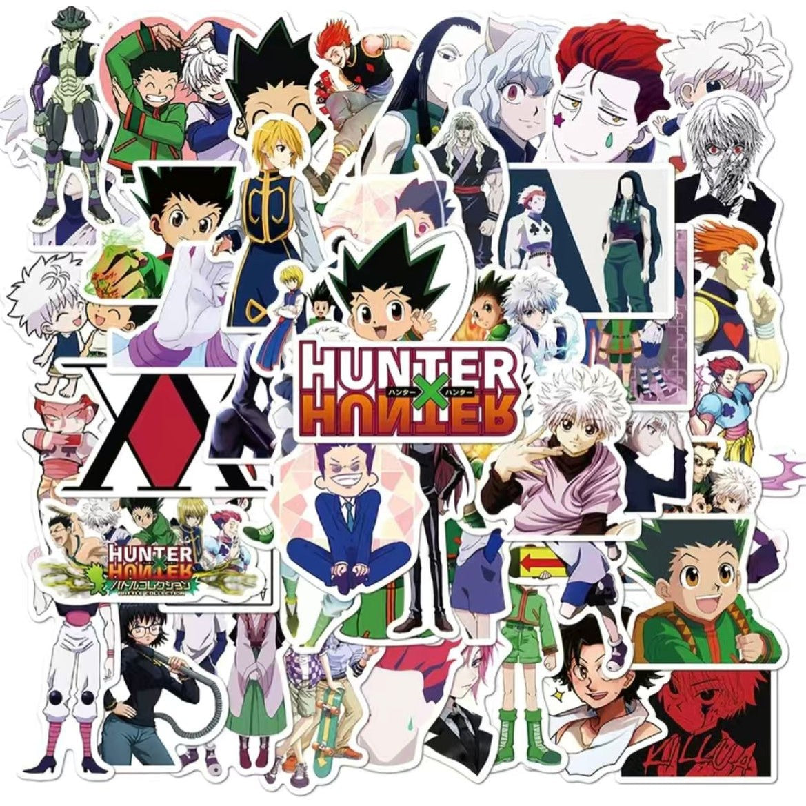 Sticker Pack Anime - Hunter x Hunter (10, 15 o 20 sticker)