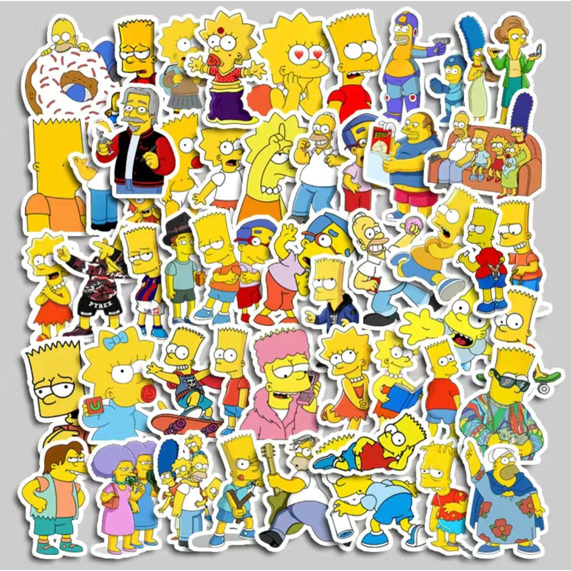 Sticker Pack - I Simpson (10, 15 o 20 sticker)