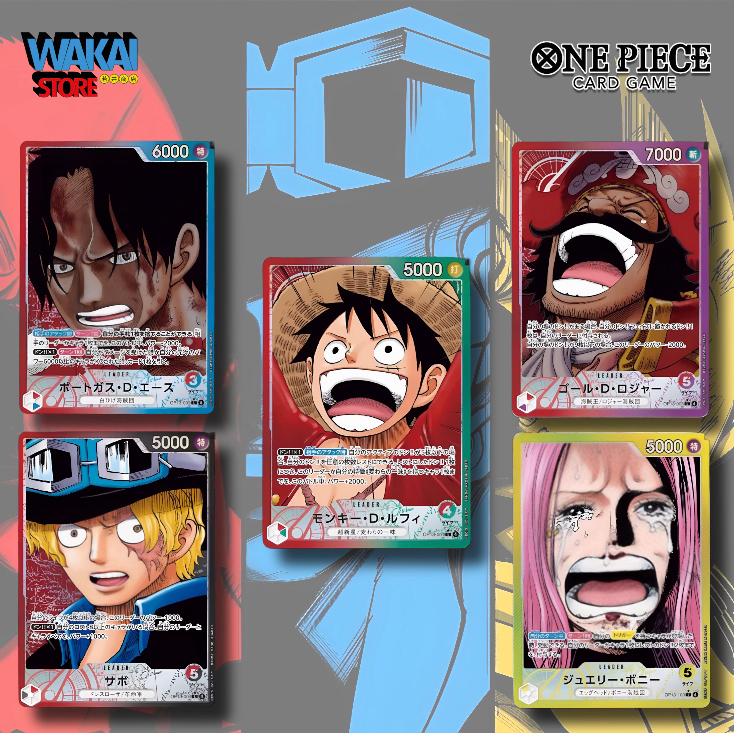 One Piece - Carrying On His Will OP13 - Display da 24 Buste (JAP)