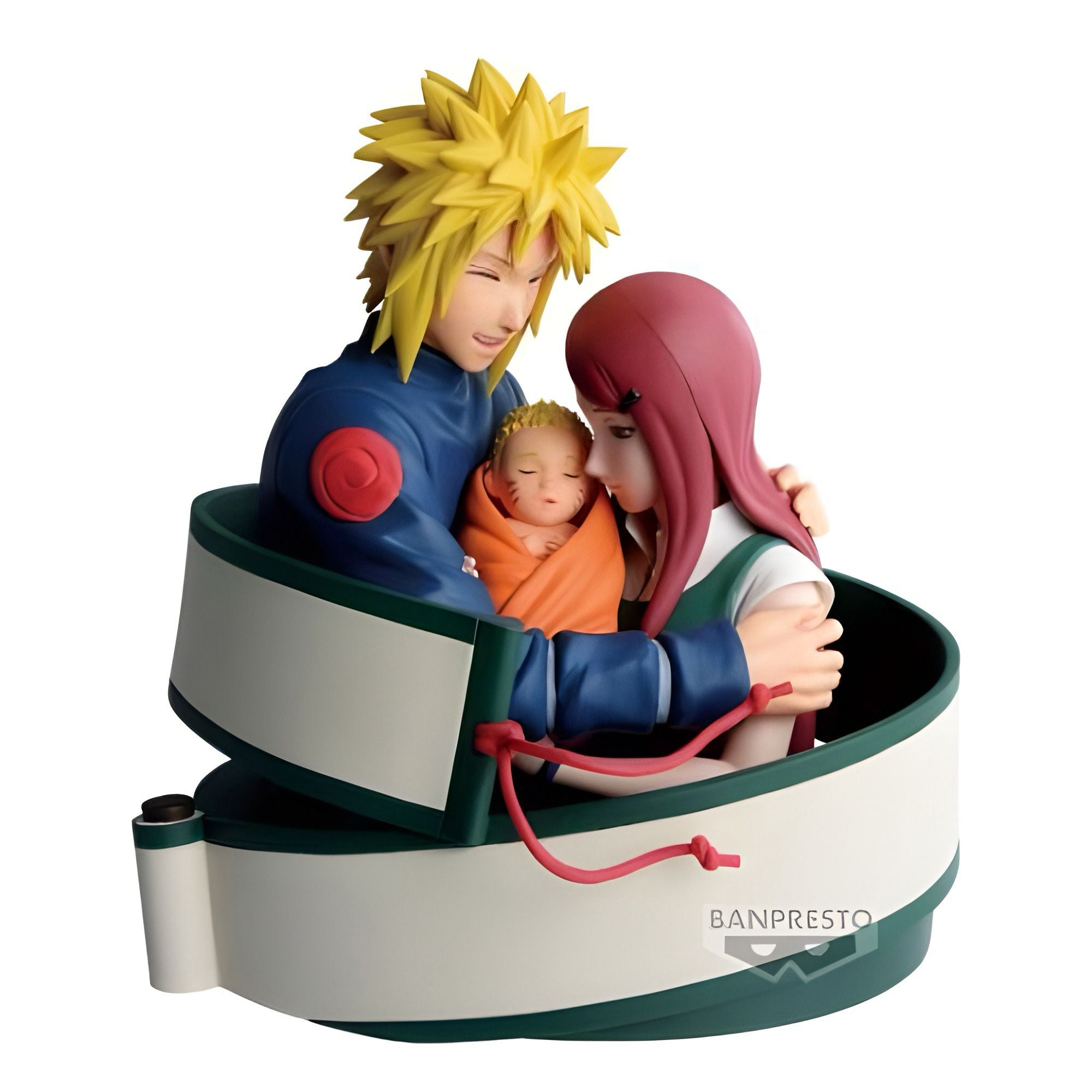 ""PRE-ORDER"" Naruto 72 Series: Minato & Naruto & Kushina 13cm