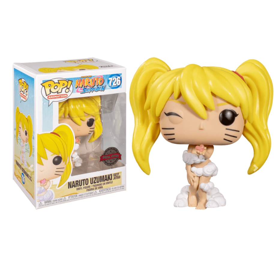 Naruto Shippuden: Funko Pop! Animation - Naruto Uzumaki (Sexy Jutsu) (Ltd) (Vinyl Figure 726)