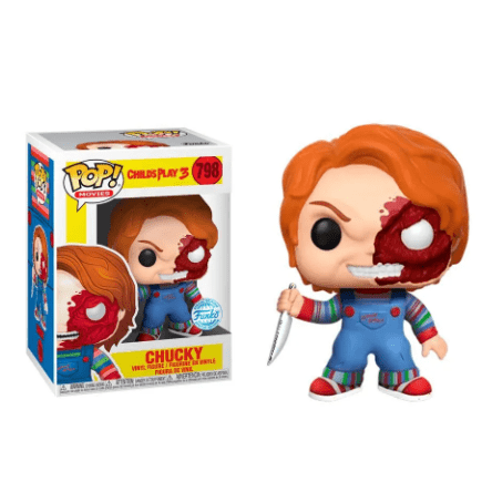 Funko POP! Childs Play 3: Chucky Half (798) EXM