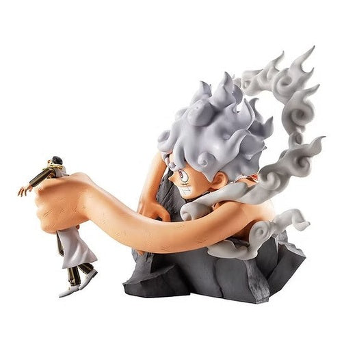 ""PRE-ORDER"" One Piece: Banpresto - Monkey D Luffy Gear5 Vs Borsalino (Burst Of Energy) (Figure)