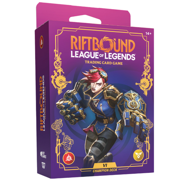 ""PRE-ORDER"" LoL Riftbound: Unleashed - Champion Deck: Vi