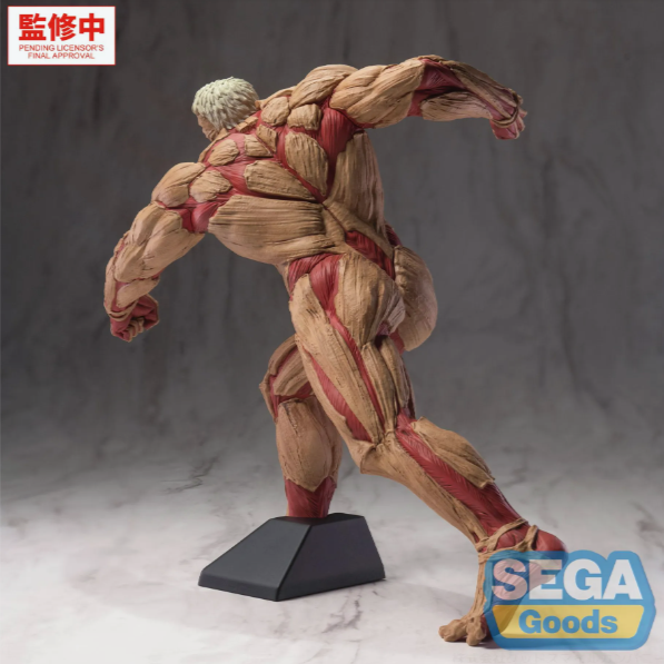 ""PRE-ORDER"" Attack On Titan Reiner Braun Armored Titan Gigantix Figure 25CM