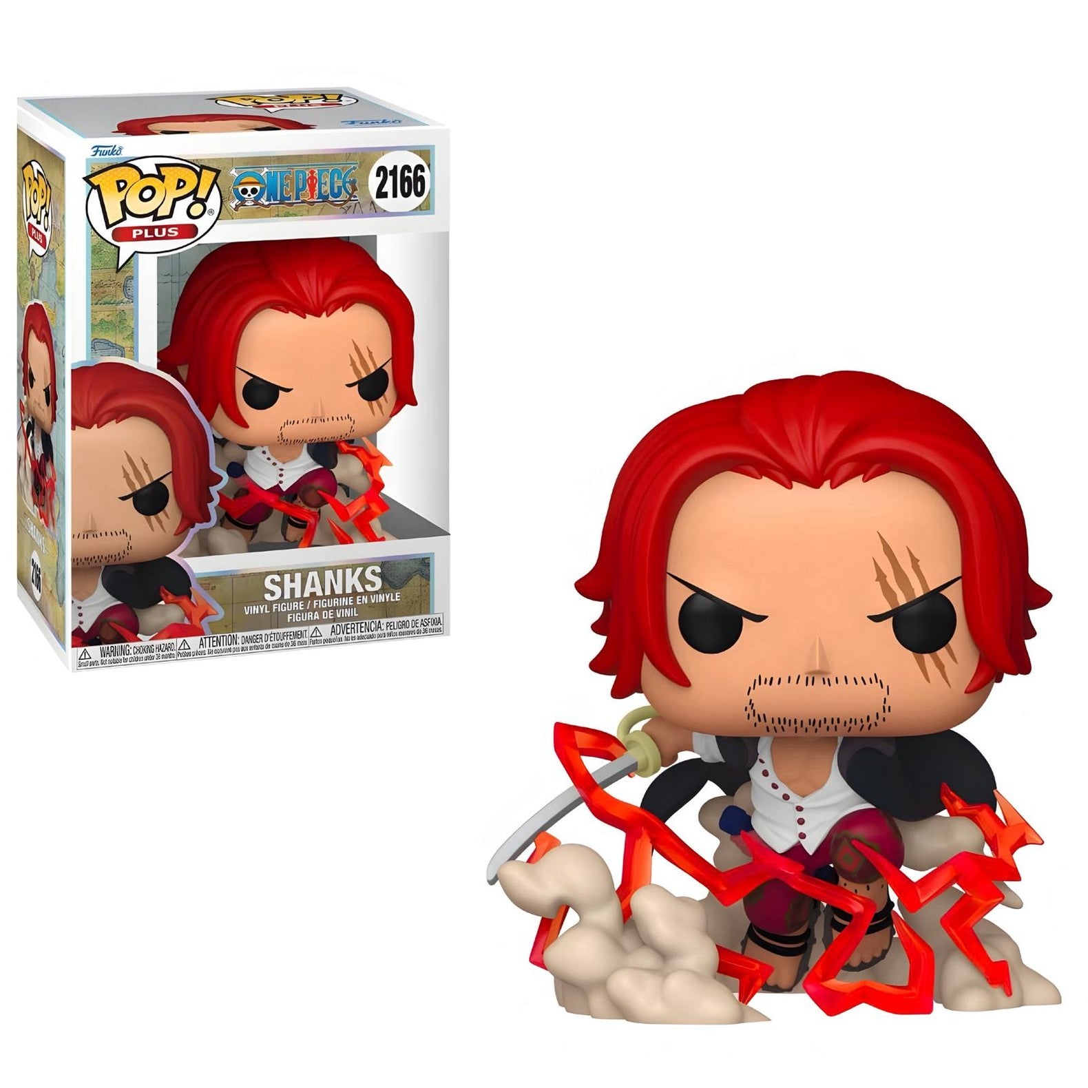 ""PRE-ORDER"" One Piece: Funko Pop! Plus - Shanks