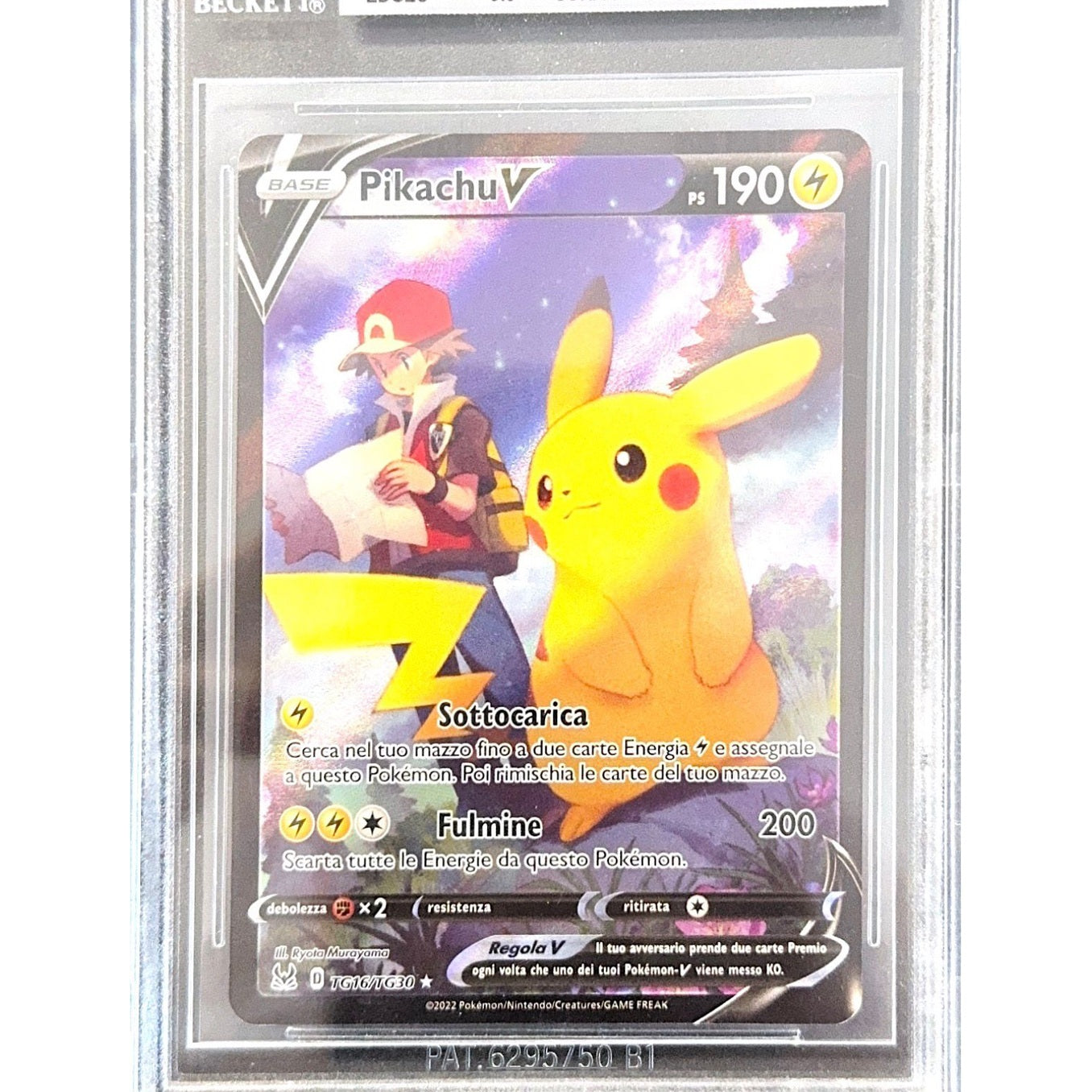 Pikachu V (LOR TG16) - BGS 9