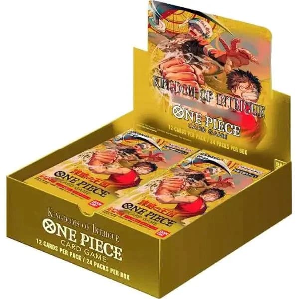 One Piece Card Kingdoms of Intrigue OP-04 ENG Box 24 Buste