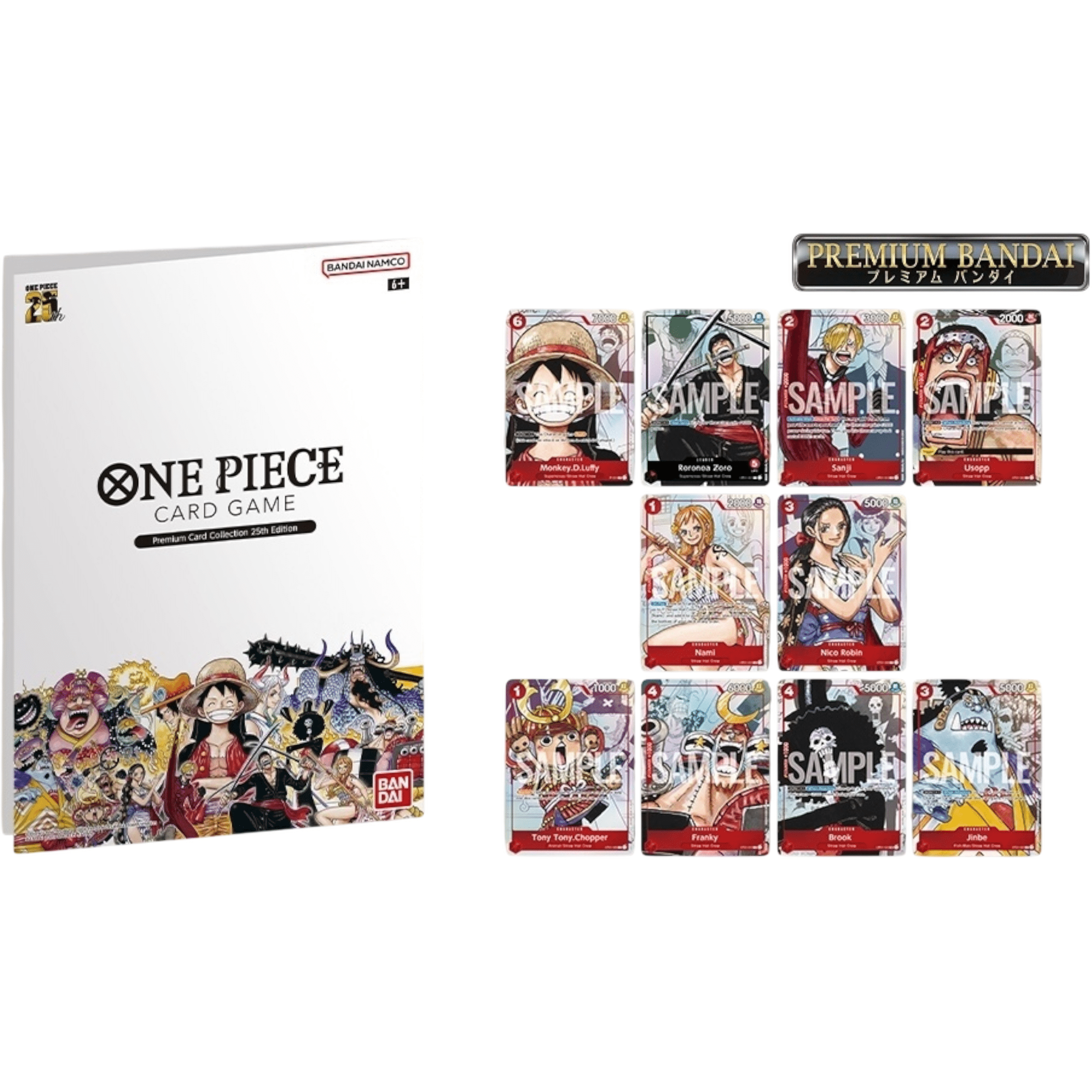 Sezione JP OP – Premium card collection 25th anniversary