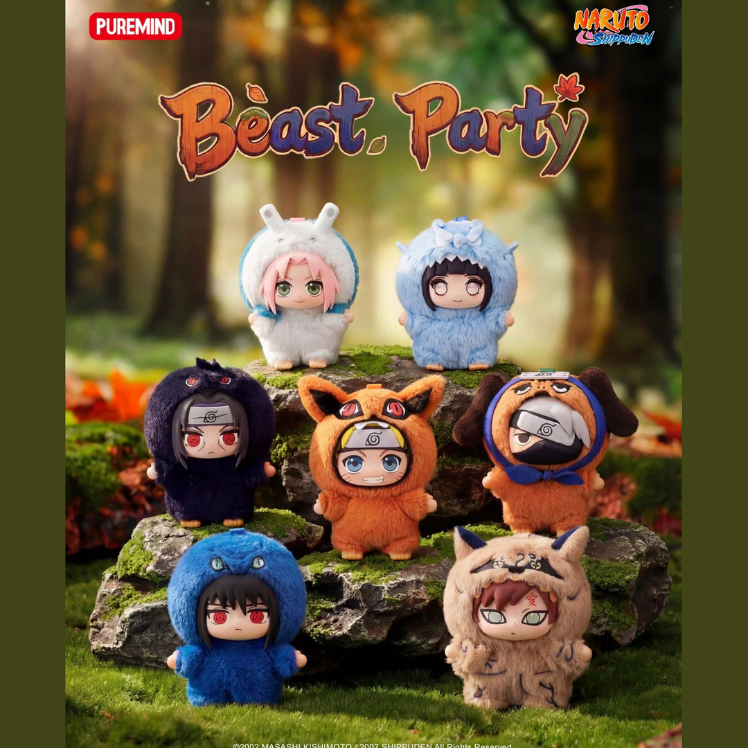 NARUTO SHIPPUDEN - BEAST PARTY VINYL PLUSH - BLIND BOX