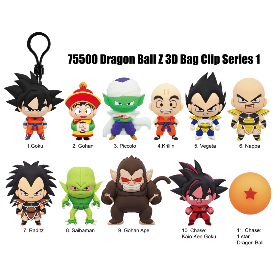 Dragon Ball Z Bag Clip Blind Box Display 7 cm