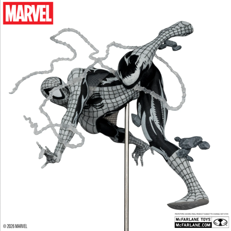 Marvel Collection 1:10 Spider-man (amazing Spider-man #318 )line Art Figure