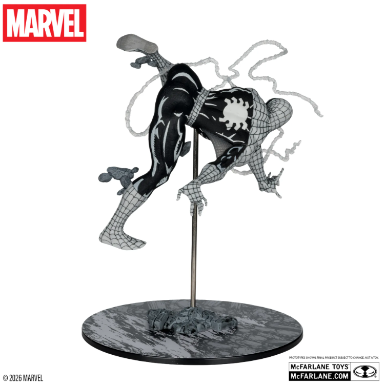 Marvel Collection 1:10 Spider-man (amazing Spider-man #318 )line Art Figure
