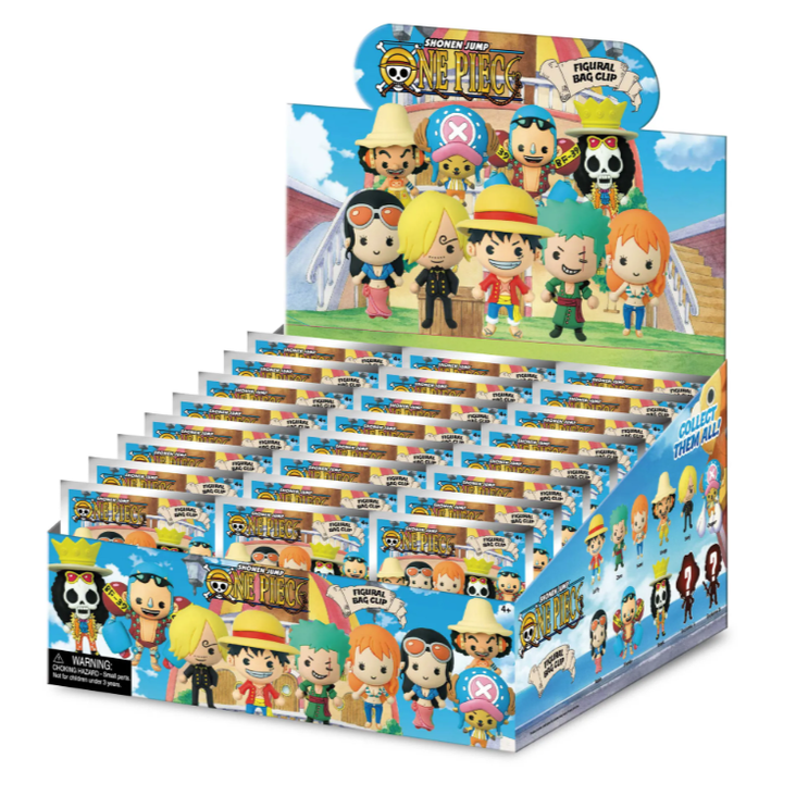 One Piece Bag Clip Blind Box Display 7 cm