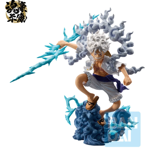 ONE PIECE - ICHIBANSHO FIGURE FROM ICHIBANSHO - EX DEVILS VOL.3 - MONKEY.D.LUFFY GEAR 5 - STATUA 22CM