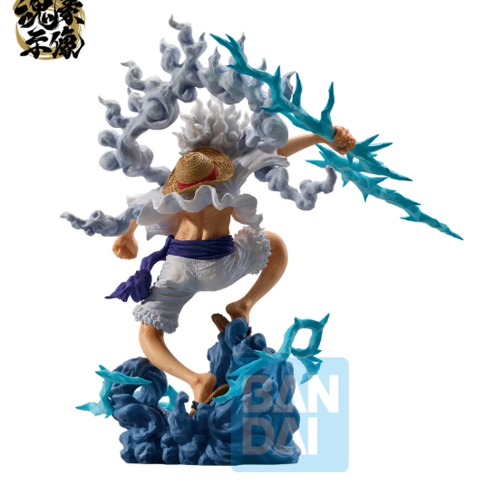 ONE PIECE - ICHIBANSHO FIGURE FROM ICHIBANSHO - EX DEVILS VOL.3 - MONKEY.D.LUFFY GEAR 5 - STATUA 22CM