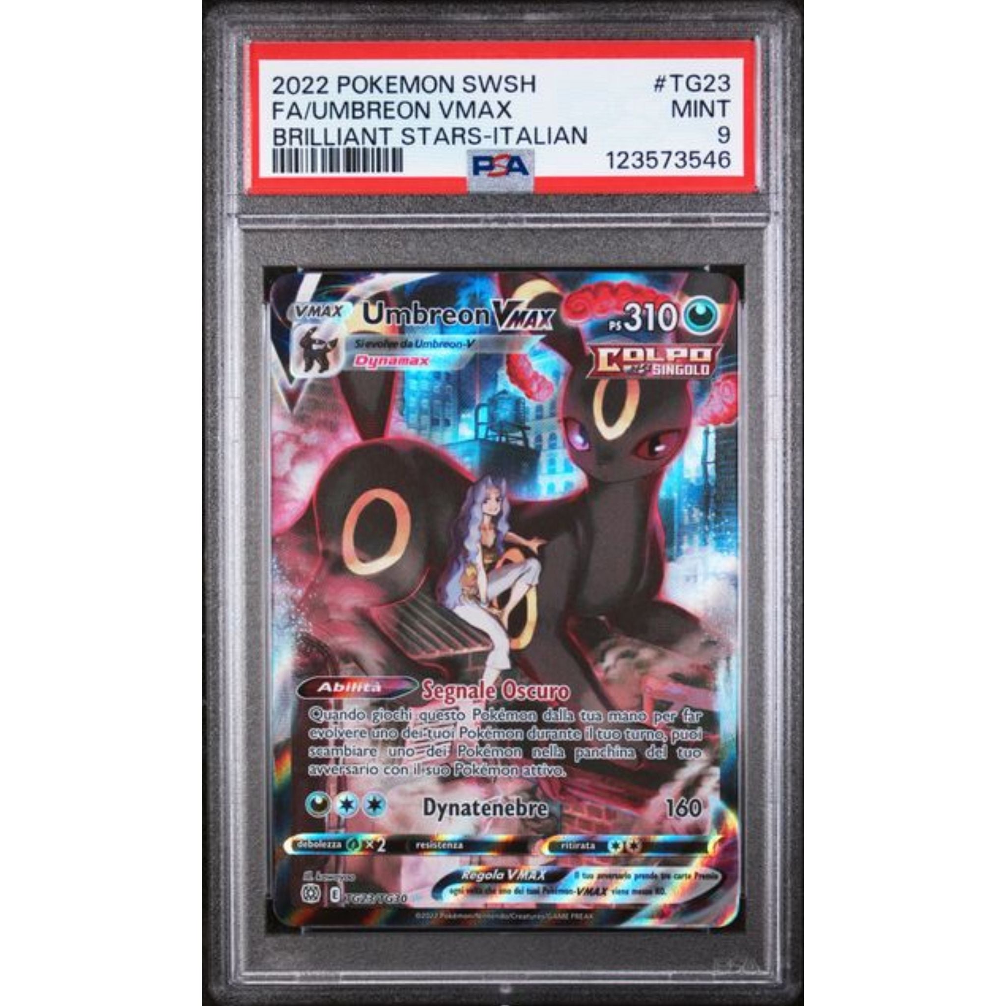 Umbreon VMAX (BRS TG23) - PSA 9