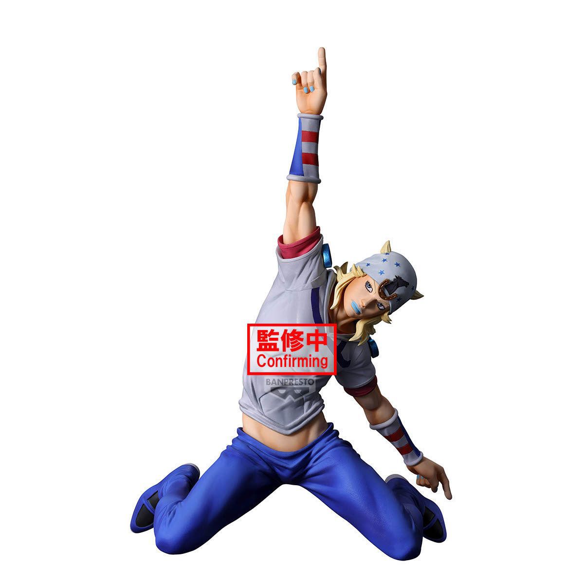 ""PRE-ORDER"" JOJO'S BIZARRE ADVENTURE - STEEL BALL RUN - JOHNNY JOESTAR - STATUA 18CM