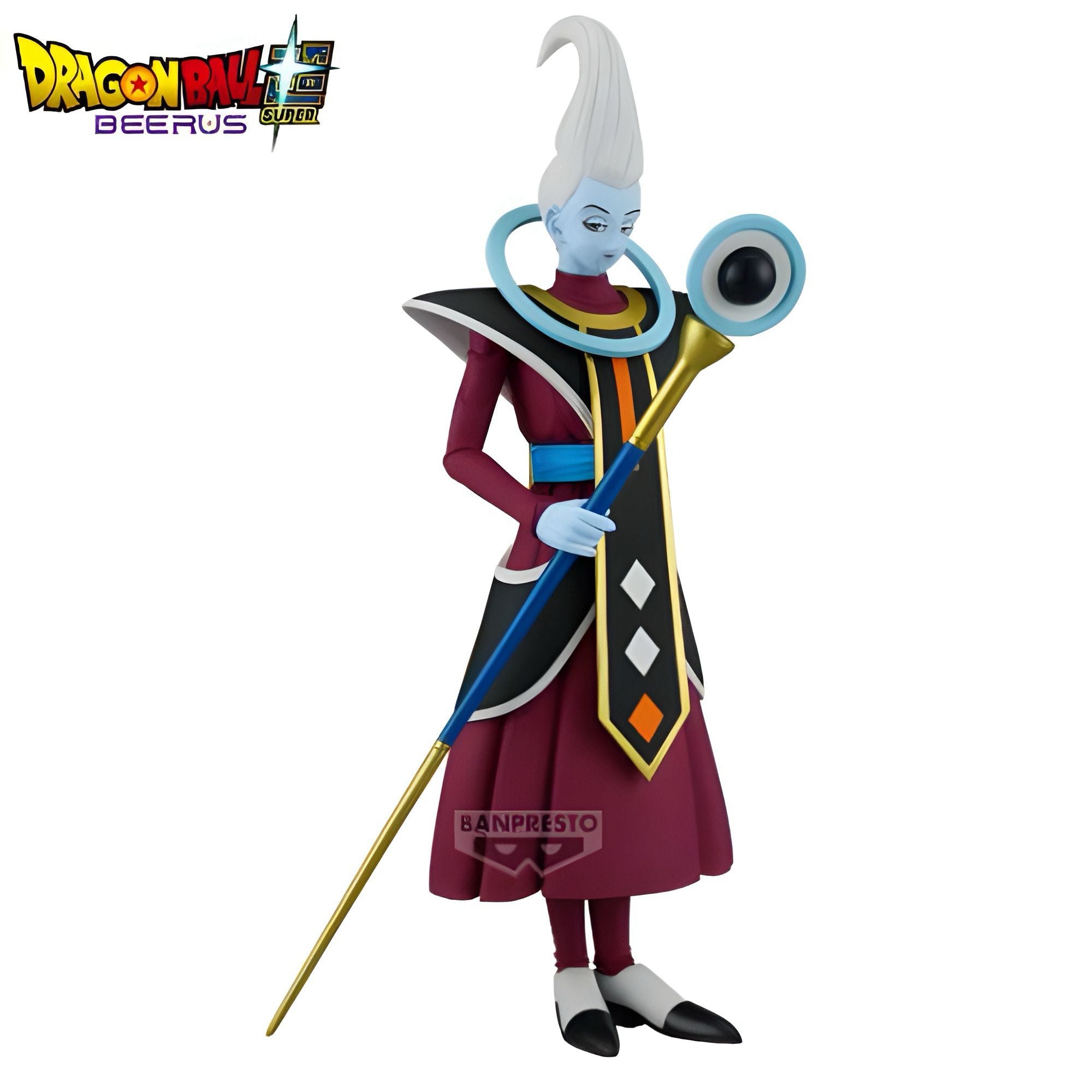 ""PRE-ORDER"" Dragon Ball Super Beerus Solid Edge Works Whis 22cm