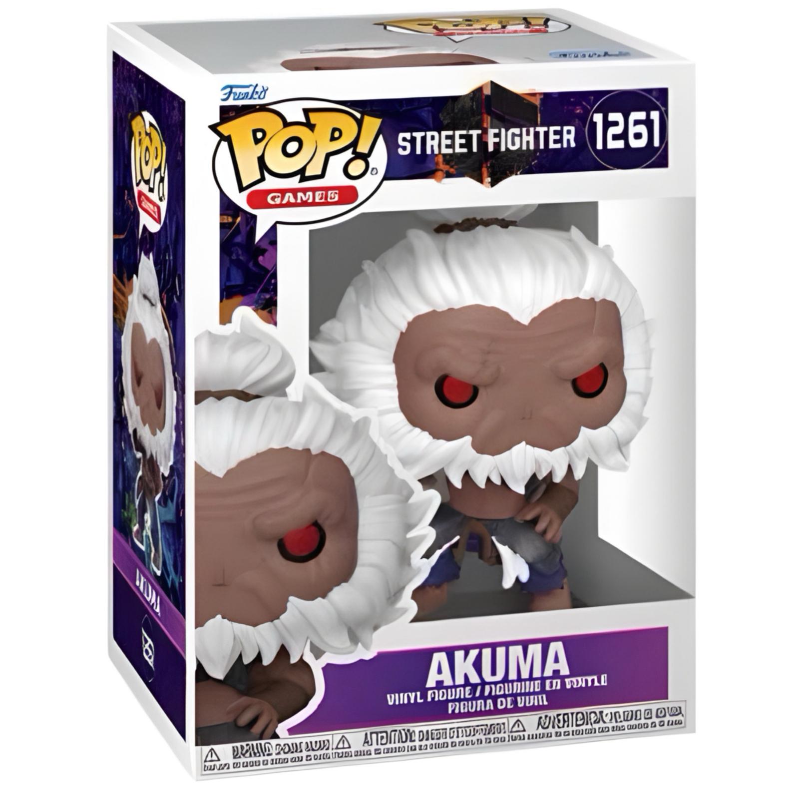 ""PRE-ORDER"" Street Fighter 6: Funko Pop! Games - Akuma
