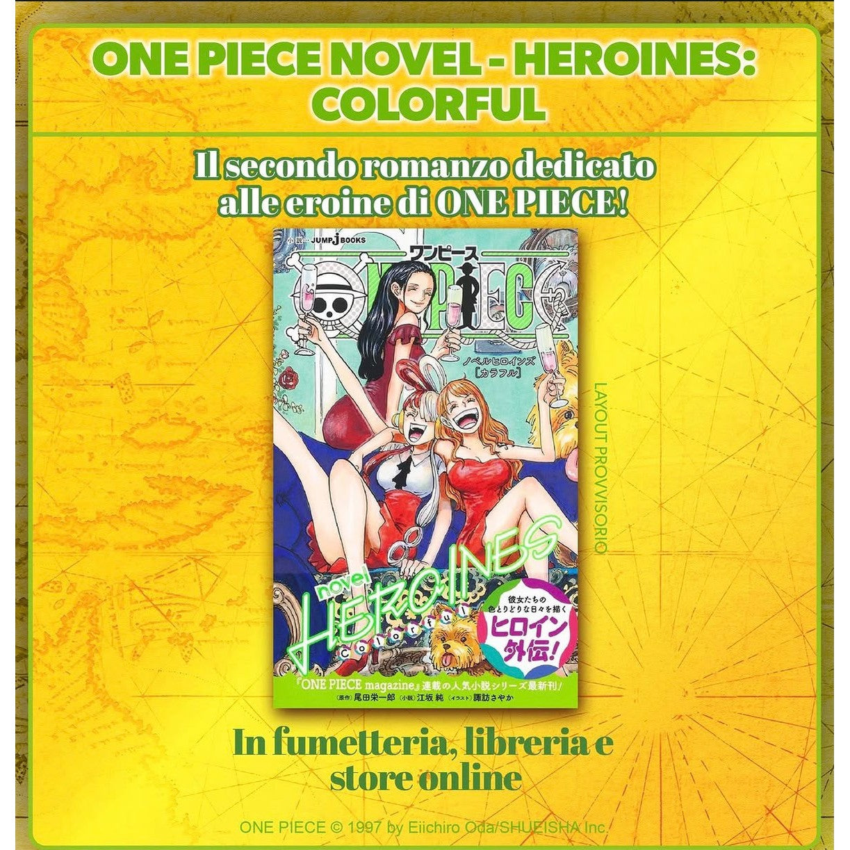 ""PRE-ORDER"" ONE PIECE NOVEL - HEROINES 2