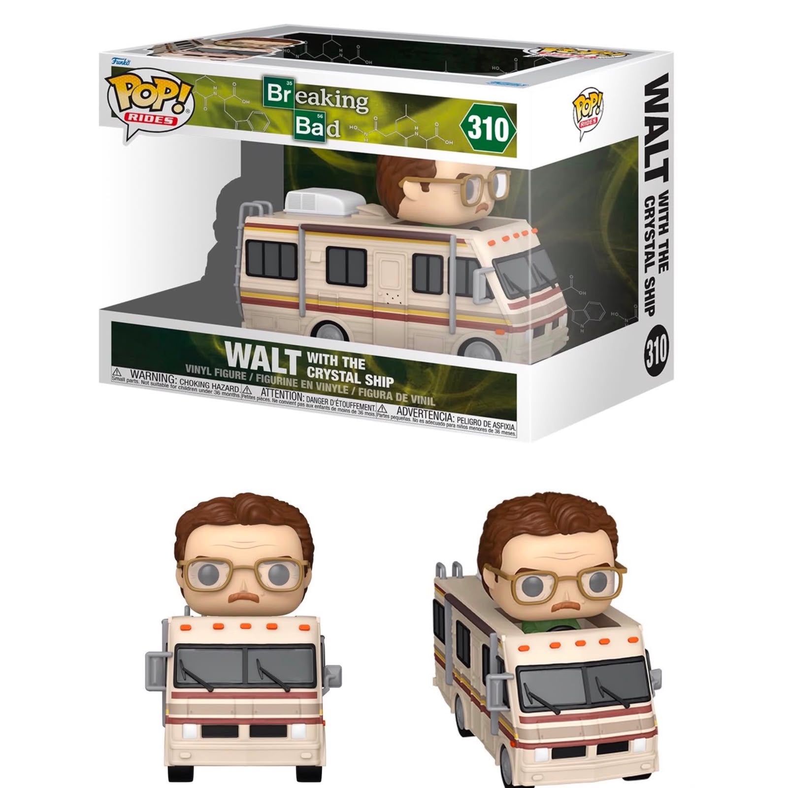 ""PRE-ORDER"" Breaking Bad: Funko Pop Rides Deluxe- Walt/Rv