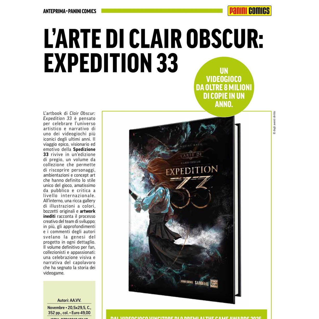 ""PRE-ORDER"" L'ARTE CLAIR OBSCUR: EXPEDITION 33