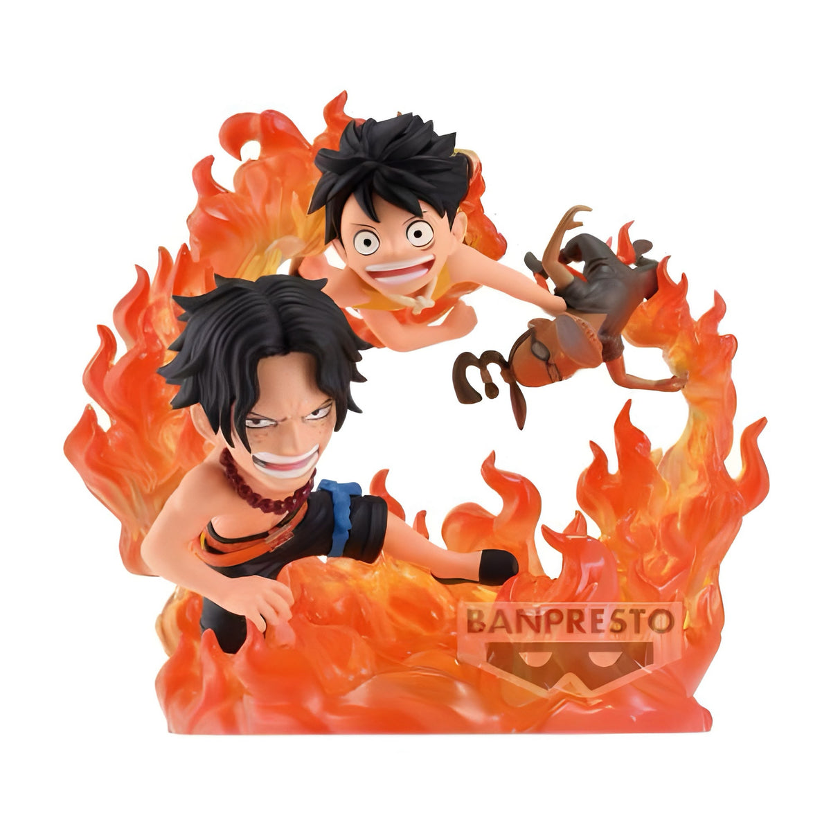 [Pre-order] WCF Portgas D.Ace Monkey D.Luffy Marineford  – Statua 10 cm | One Piece