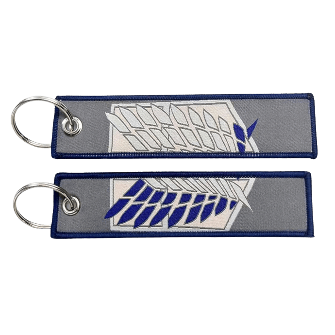 AOT embroidery 243 Keychain