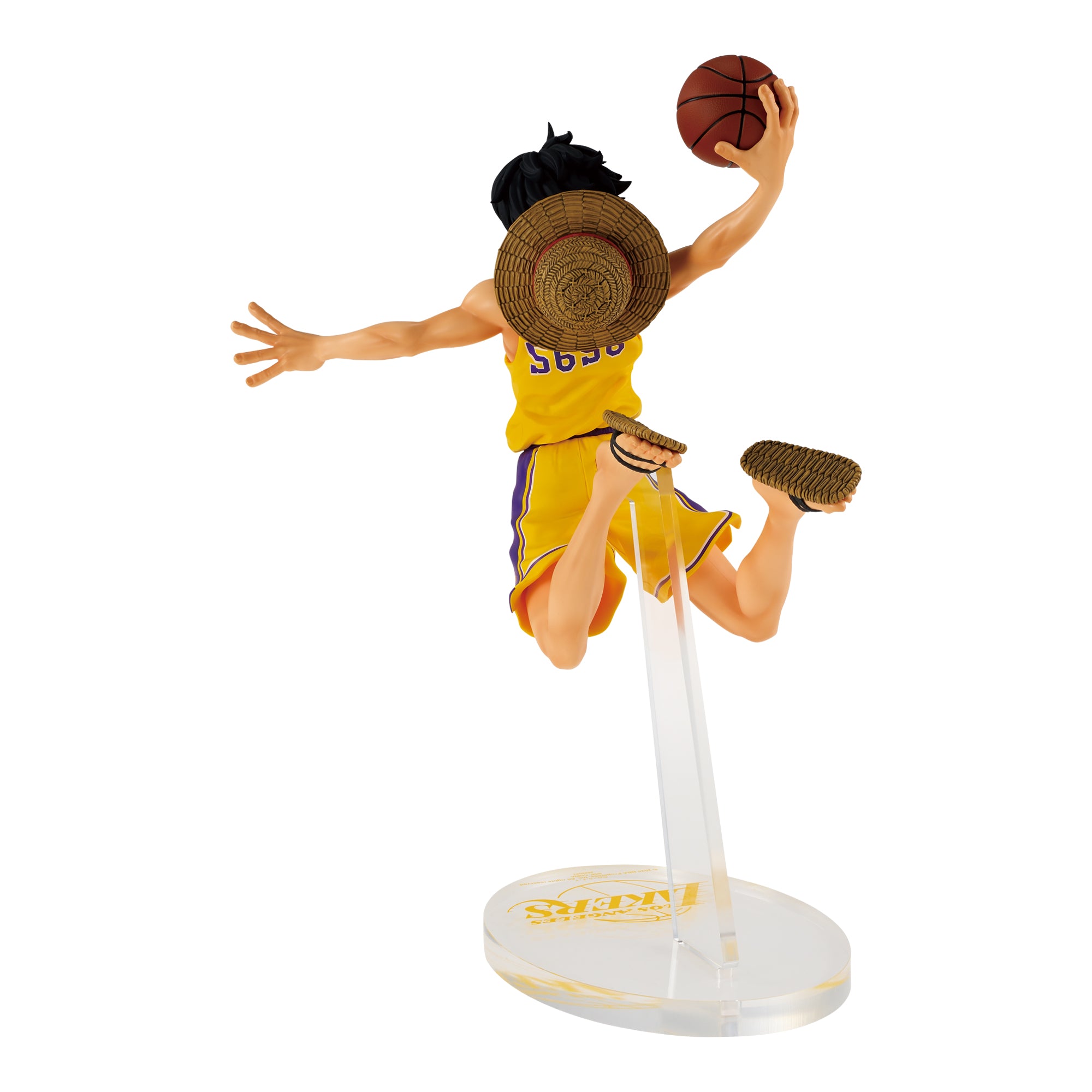 ""PRE-ORDER"" ONE PIECE ×NBA  MASTER STARS PIECE THE MONKEY.D.LUFFY LOS ANGELES LAKERS