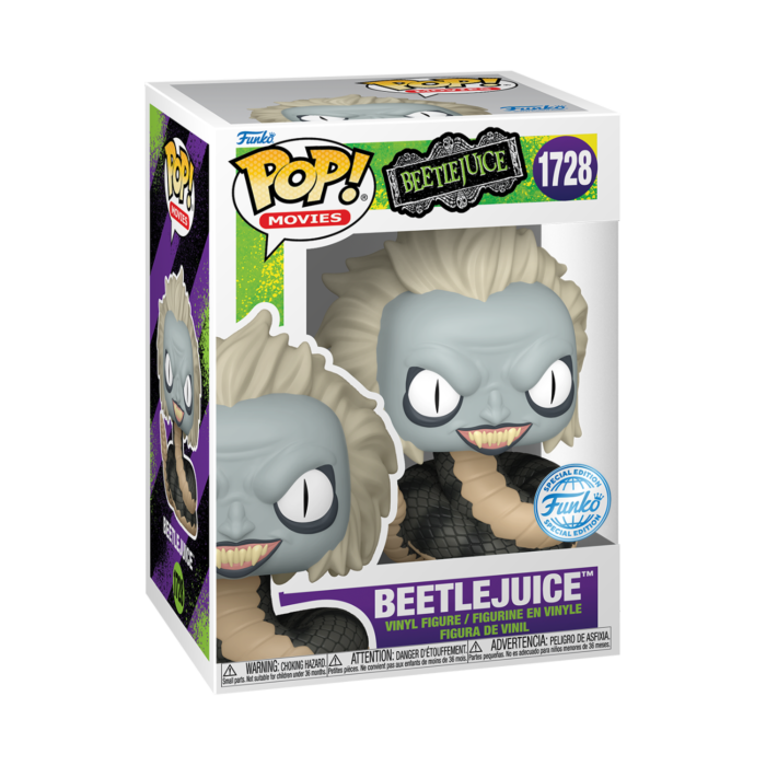 Funko Pop! Movies Beetlejuice Snake Special Edition #1728