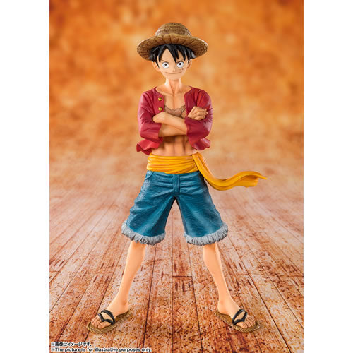 ST One Piece FigZERO: Straw Hat Luffy 14cm