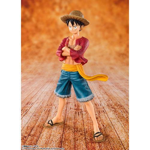 ST One Piece FigZERO: Straw Hat Luffy 14cm