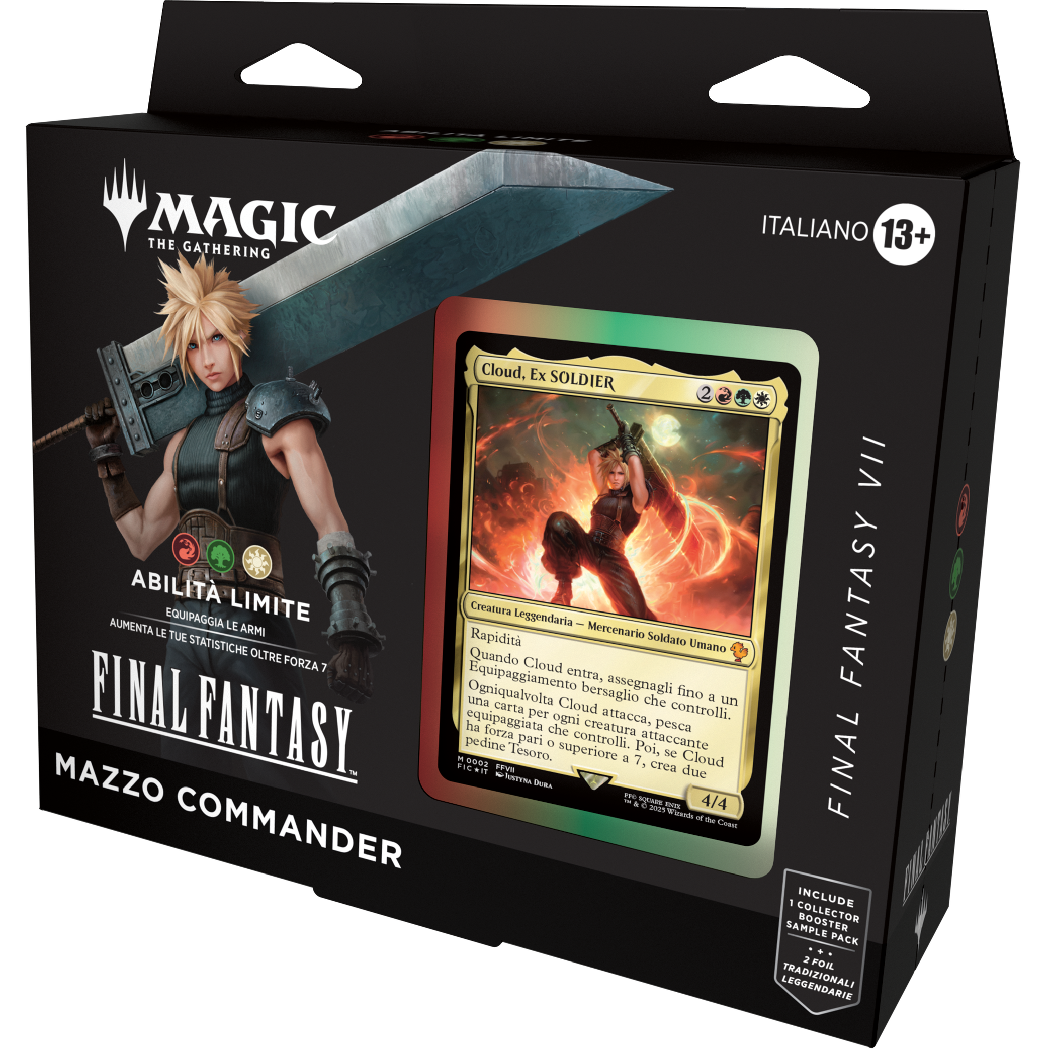 Mazzo Commander di Magic: The Gathering FINAL FANTASY VII - Cloud Abilità Limite (IT)