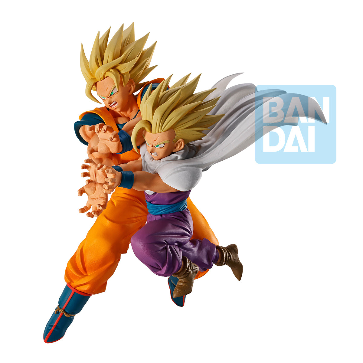 ""PRE-ORDER"" DRAGON BALL Z - ICHIBANSHO FIGURE FROM SPECTACLE BATTLE - SON GOKU & SON GOHAN - STATUA 18CM