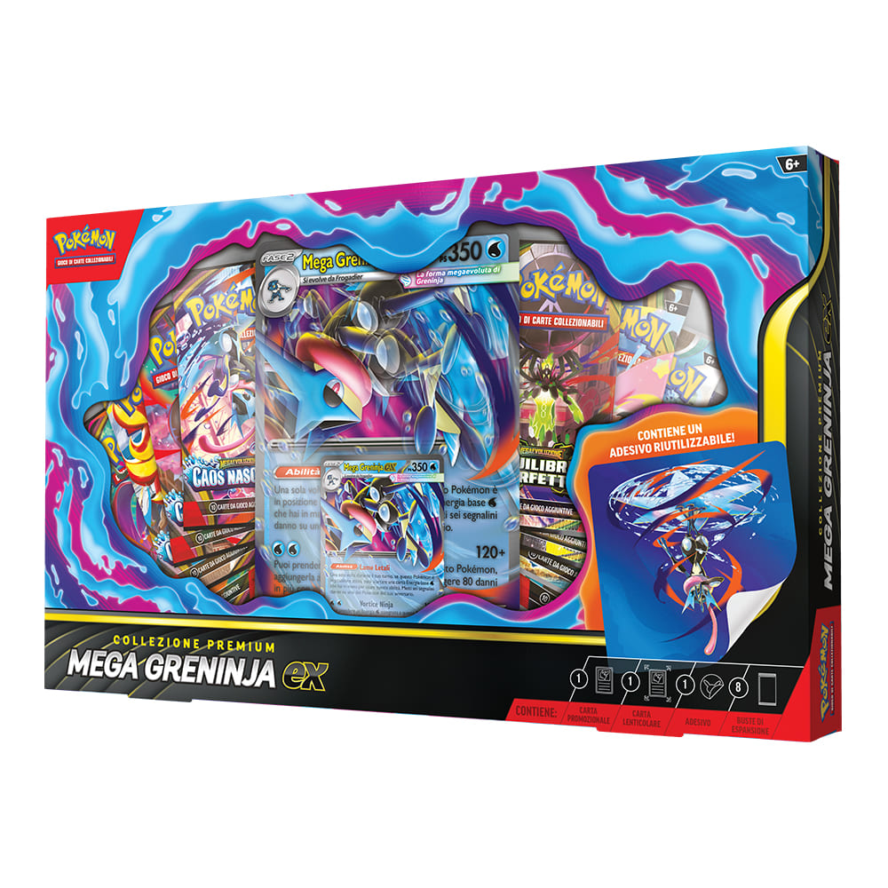 ""PRE-ORDER"" Collezione Premium Mega Greninja-ex (IT)