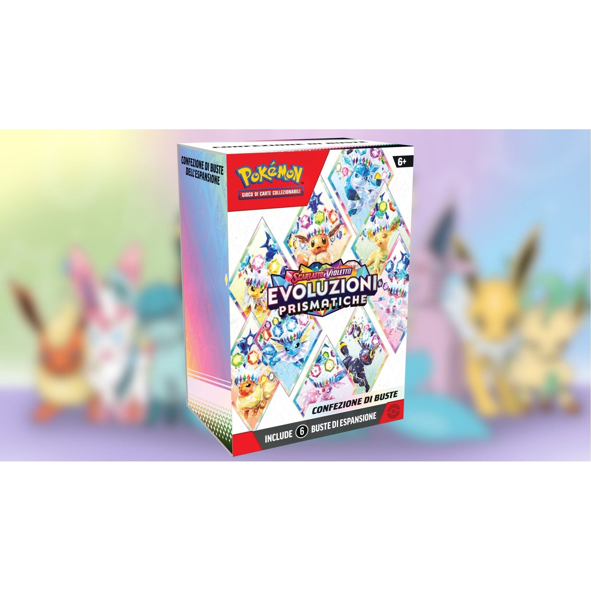 ""PRE-ORDER"" Pokemon SV8.5 Evoluzioni Prismatiche Bundle 6 buste (IT)