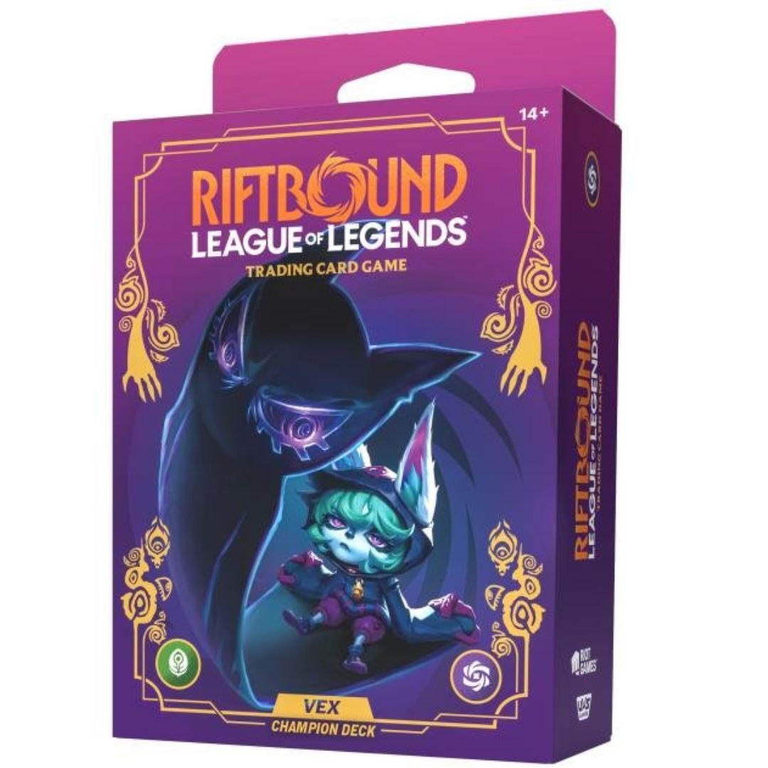 ""PRE-ORDER"" LoL Riftbound: Unleashed - Champion Deck: Vex