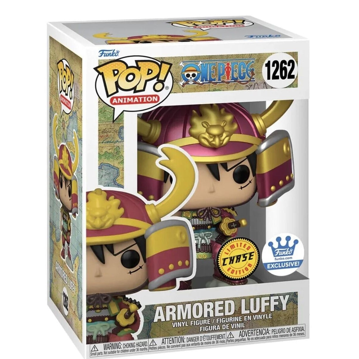 Funko Pop! One Piece Armored Luffy 1262 CHASE