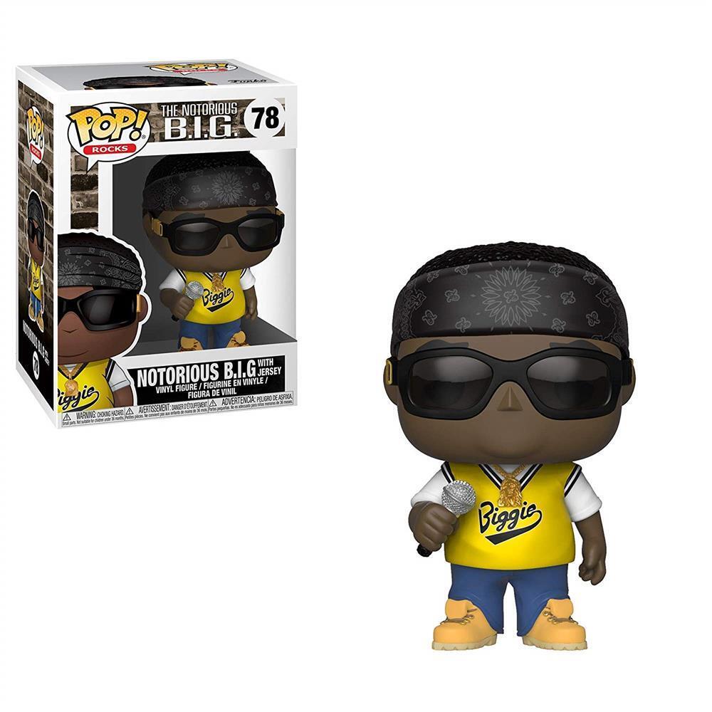 Notorious B.I.G. : Funko Pop! Rocks - In Jersey (Vinyl Figure 78)