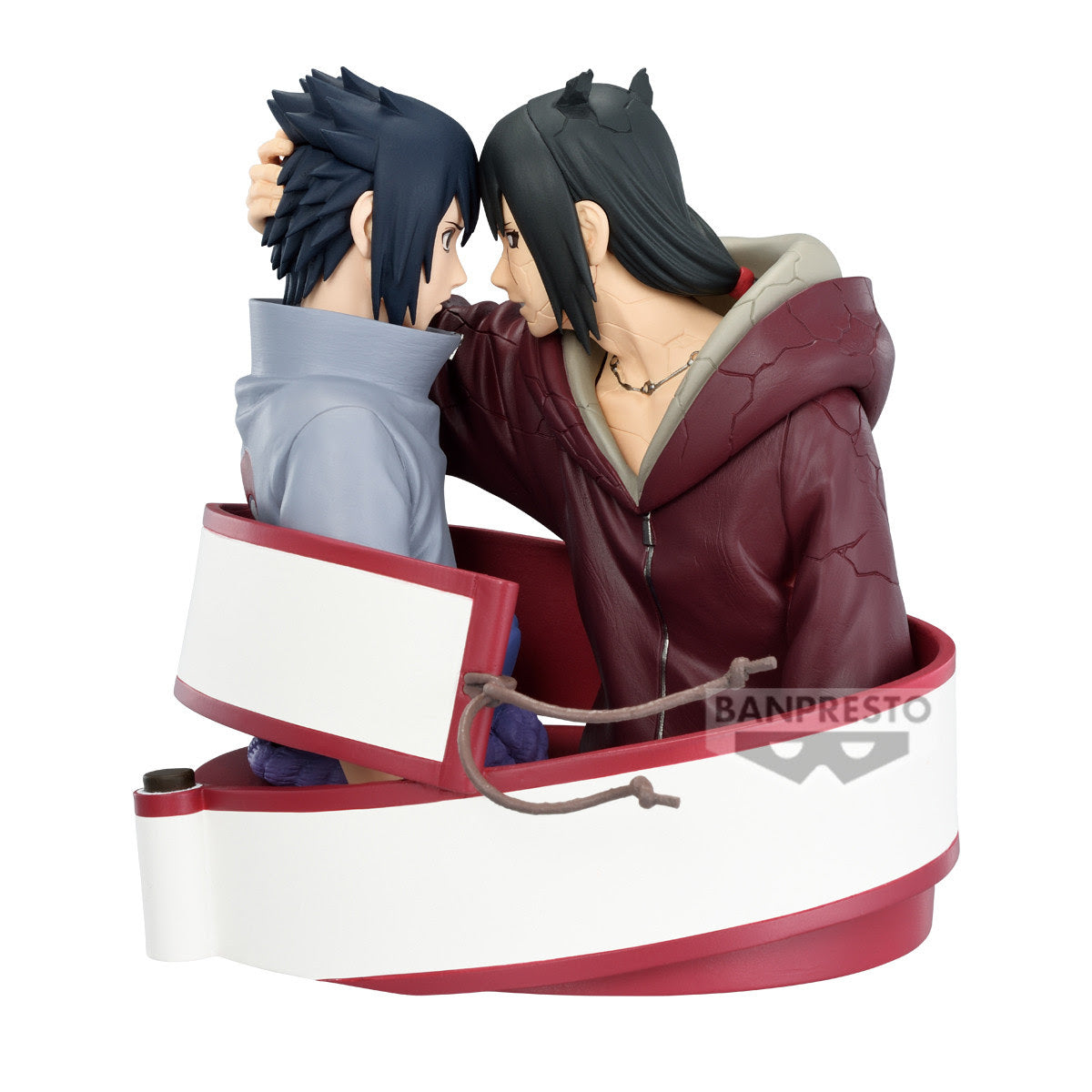 ""PRE-ORDER"" NARUTO SHIPPUDEN - PORTRELIC - SASUKE UCHIHA & ITACHI UCHIHA - STATUA 12CM